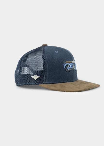 Cap "Zündapp" - dunkelgrau, v2 (Snapback)